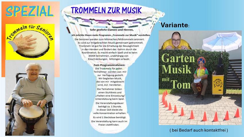 TROMMELN MIT SENIOREN